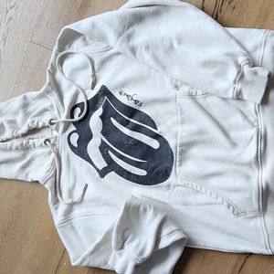 Ivory colored hoodie